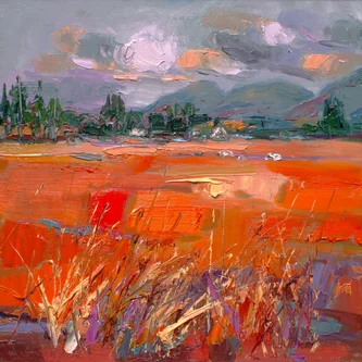 Sheep in Autumn Fields, Dumgoyne